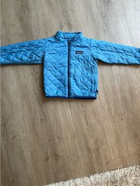 Patagonia toddler jacket- blue- size 2T